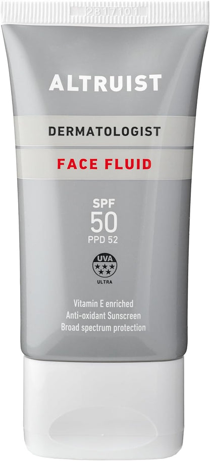 Altruist Sunscreen Face Fluid SPF50 50ml