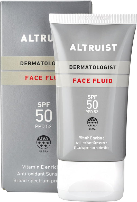 Altruist Sunscreen Face Fluid SPF50 50ml