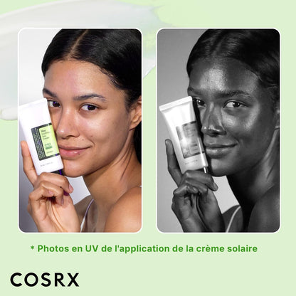 COSRX Korean Skincare Aloe Soothing Sun Cream SPF 50, Moisturising Sun Cream with Aloe Vera, for All Skin Types, Face and Body